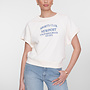 Geisha T-Shirt 62046-41 - 10 Off White/Jeans Blue