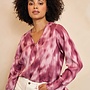 Lofty Manner Blouse Lora RA01 - 318 Mauve Ombre
