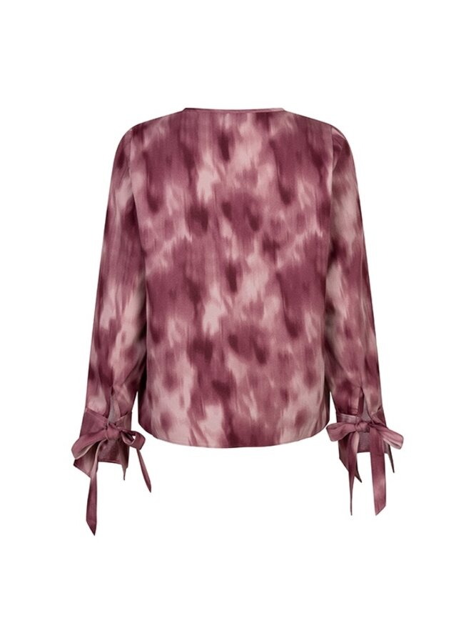 Lofty Manner Blouse Lora RA01 - 318 Mauve Ombre