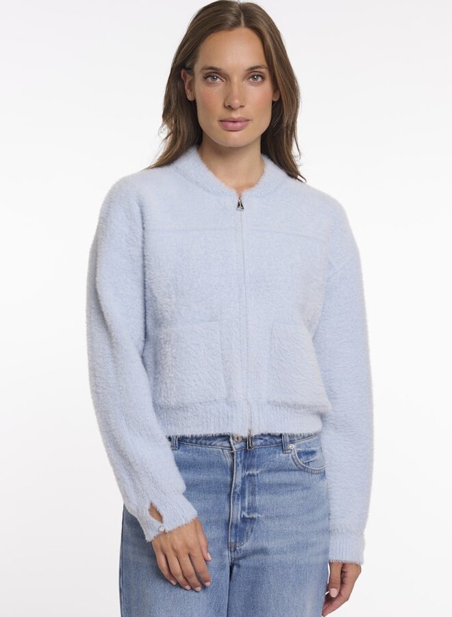 Fluffy Vest Bento 5002622 - 7002  Light Blue