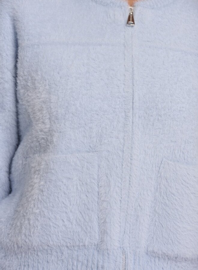 Rino & Pelle Fluffy Vest Bento 5002622 - 7002  Light Blue