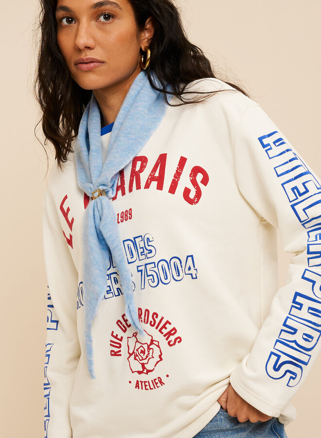 Triangle Sjaal MJ16152-0625 - Licht Blauw