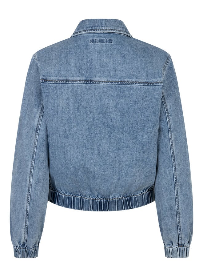 Red button Denim Jacket SRB4868 - 182 Light Stone