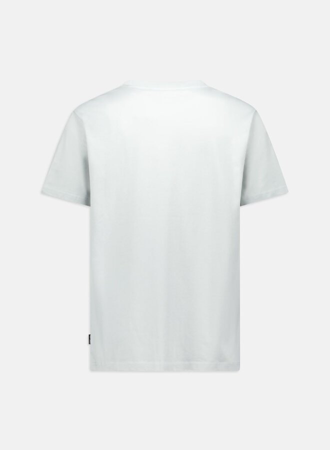 Airforce T-shirt GEM1132-SS26 - Metal\White