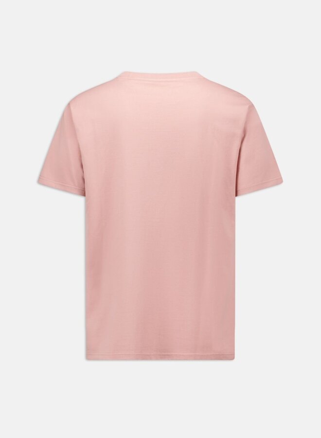 Airforce T-shirt GEM1132-SS26 - Misty Rose\White