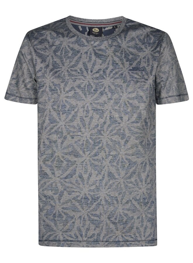 Petrol T-Shirt M-1060-TSR650 - 5178 Navy Blue