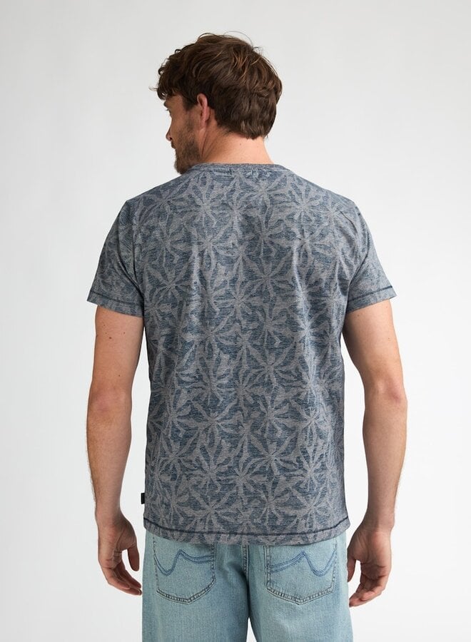 Petrol T-Shirt M-1060-TSR650 - 5178 Navy Blue