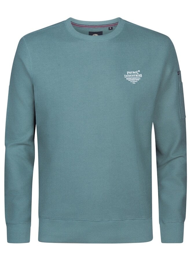 Petrol Trui M-1060-SWR317 - 6180 Oil Green