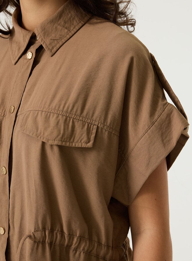 Garcia Blouse O260096 - 5232 Soft Taupe