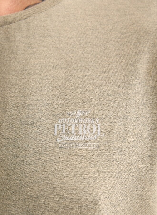 Petrol T-Shirt M-1060-TSR614 - 7130 Light Tan