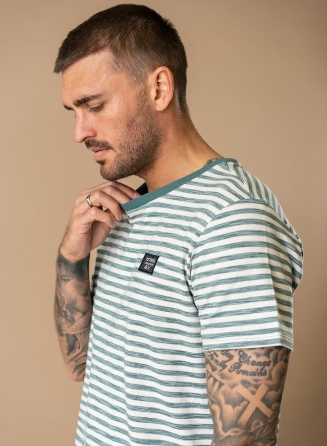 Petrol T-Shirt M-1060-TSR674 - 6180 Oil Green