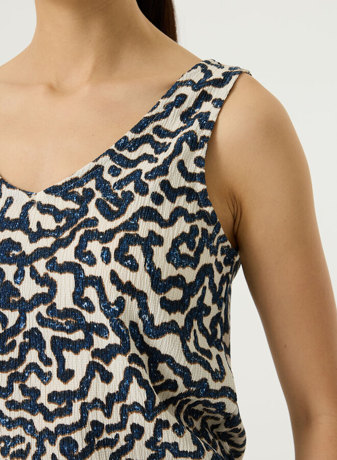 Garcia Top O260025 - 5441 Summer Cobalt