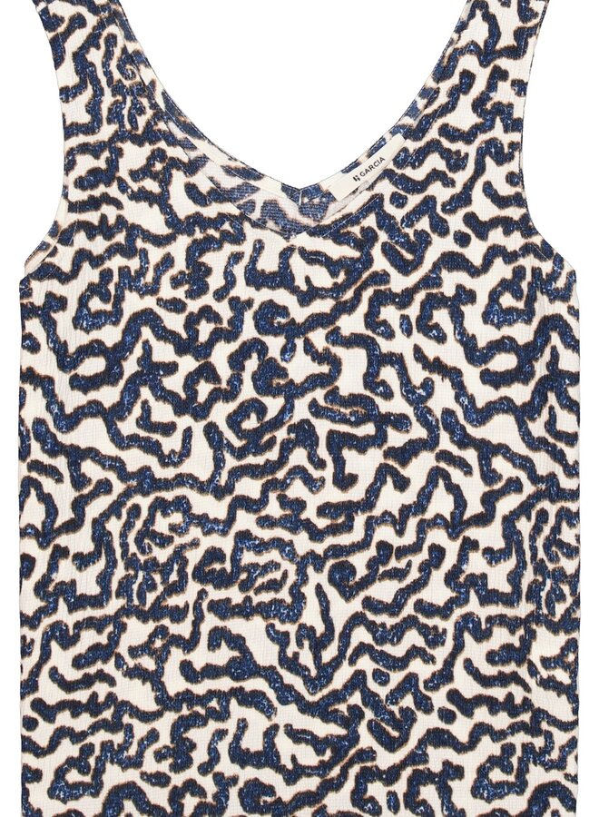 Garcia Top O260025 - 5441 Summer Cobalt