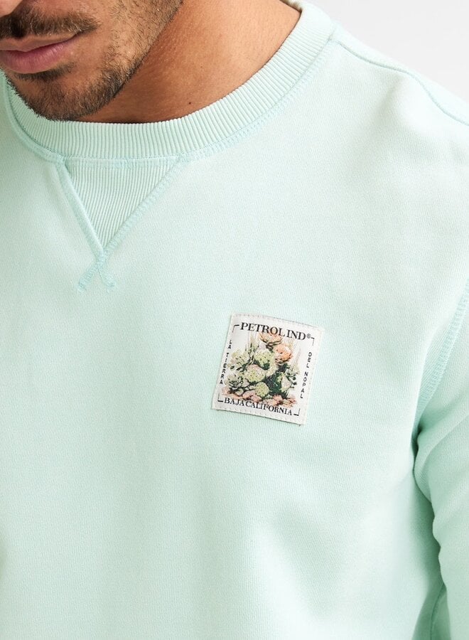 Petrol Trui M-1060-SWR311 - 6181 Cool Mint
