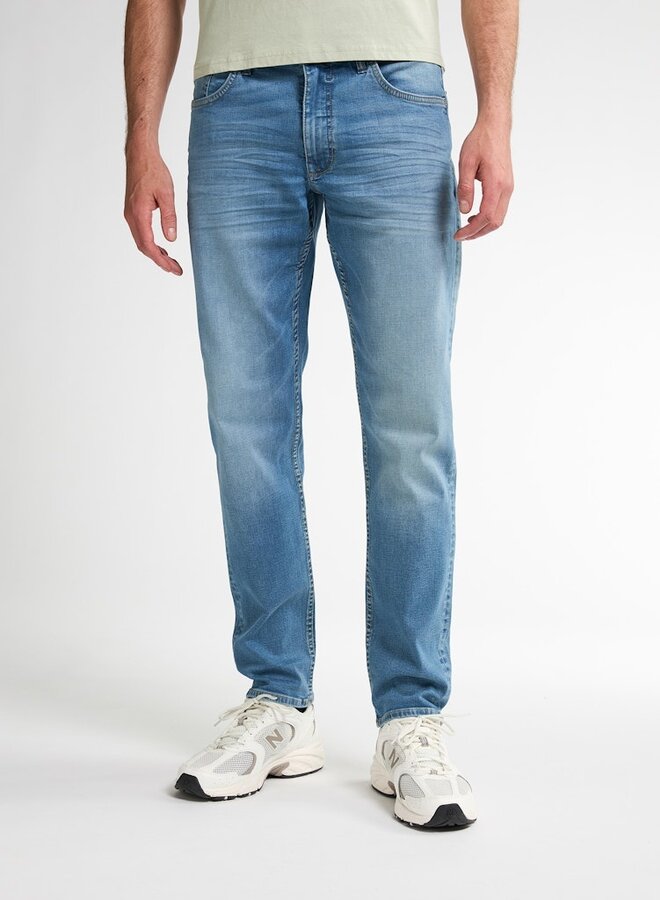 Petrol Tapered Fit Jeans Russel - 5715 Sunny Blue