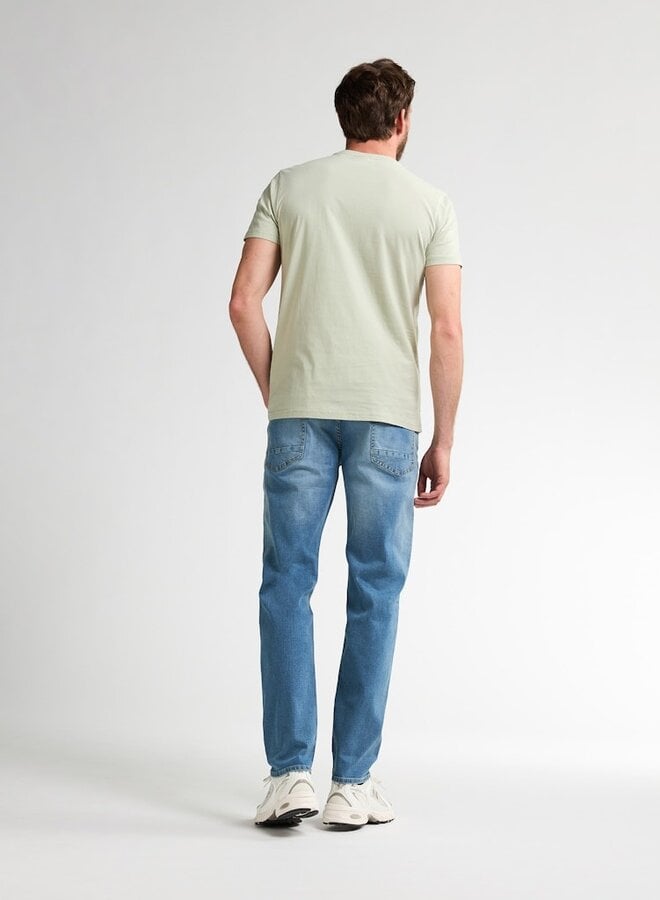 Petrol Tapered Fit Jeans Russel - 5715 Sunny Blue