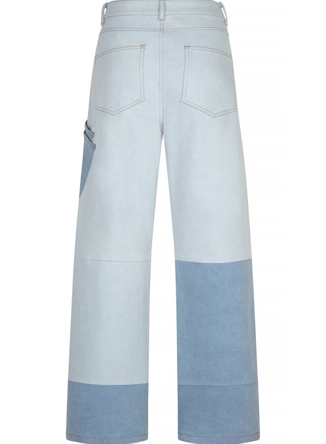 Studio Amaya Wide Leg Jeans 261-ST20 - 400 Blue