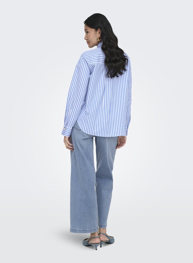 Only Blouse ONLLYRA 15369914 - Provence Stripes