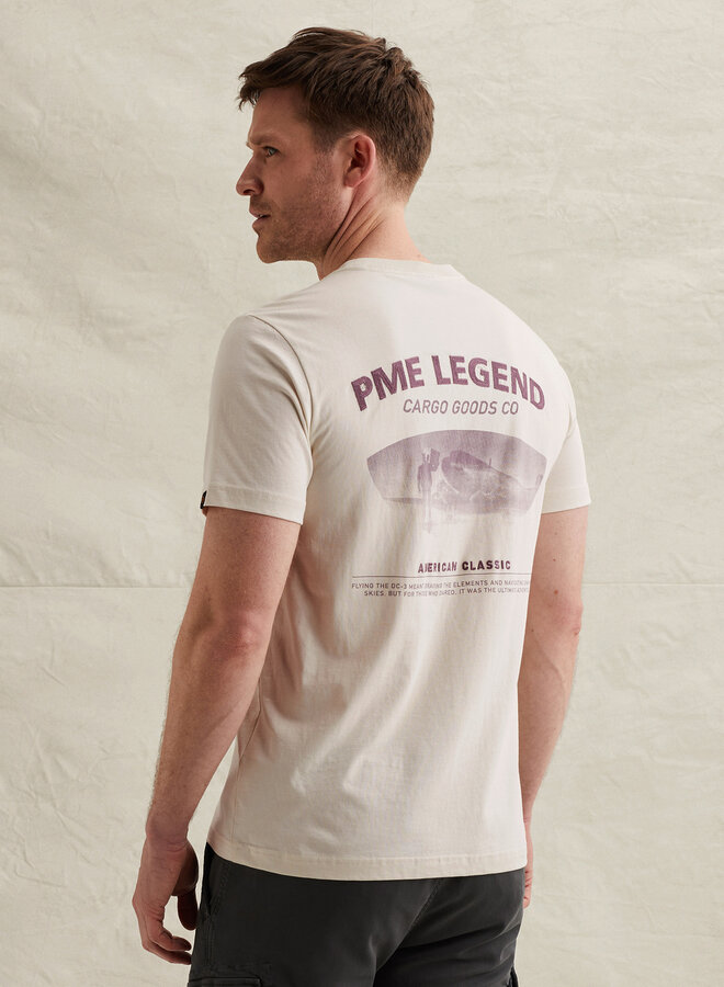 PME Legend T-shirt PTSS2603571 - 7013 Bone White