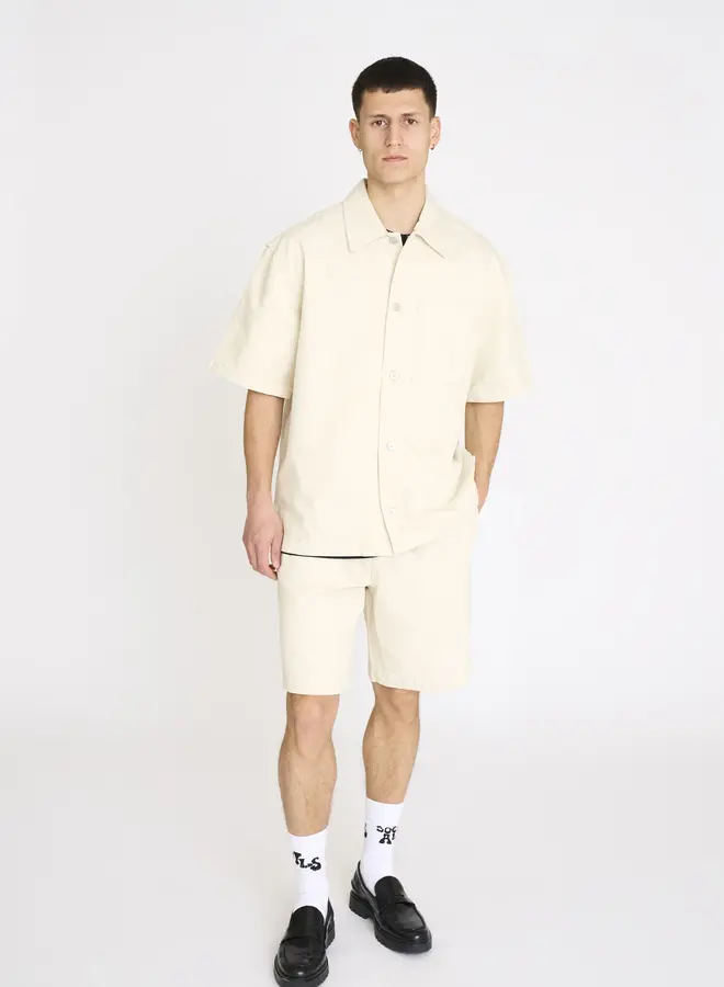 Resteröds Korte Mouw Overhemd Noah 10252-7400 - 80-white