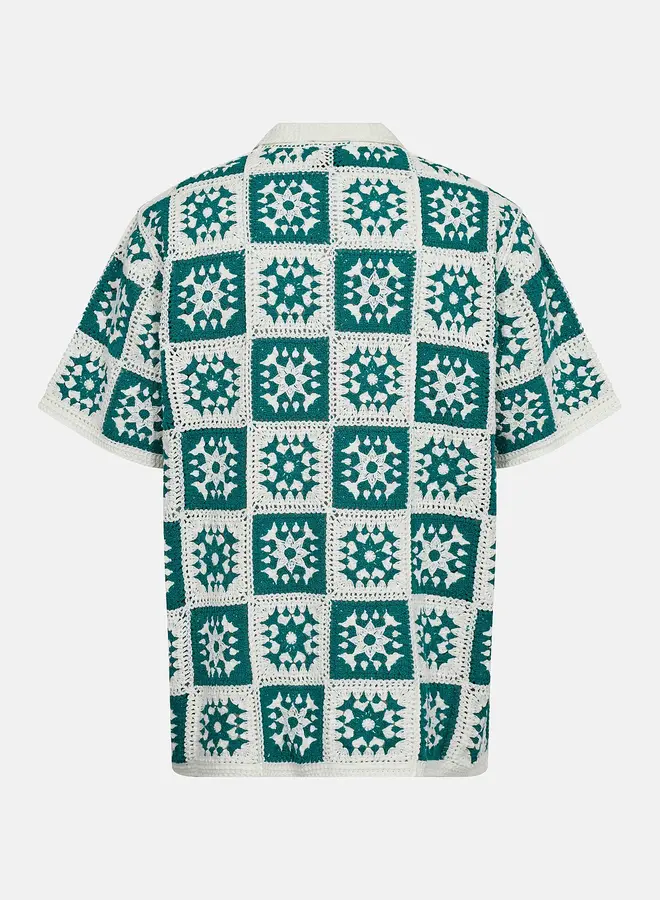 Resteröds Gehaakt Shirt leon 30252-2600 - 8156-green