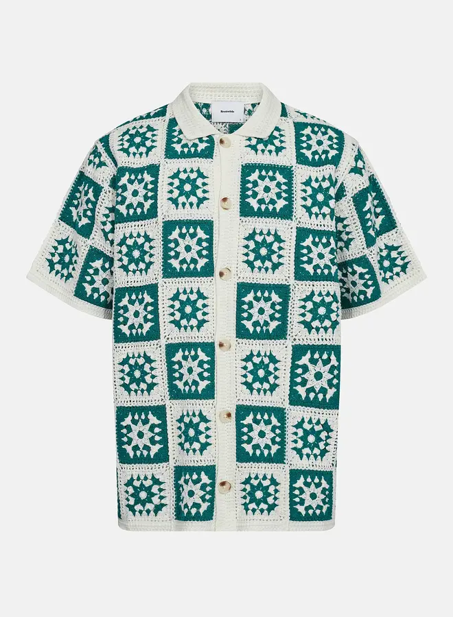 Resteröds Gehaakt Shirt leon 30252-2600 - 8156-green