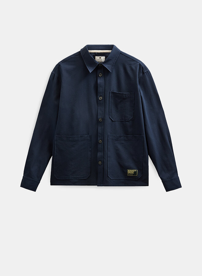 Anerkjendt Overshirt AKOTTO 902333 - 3059 Sky captain