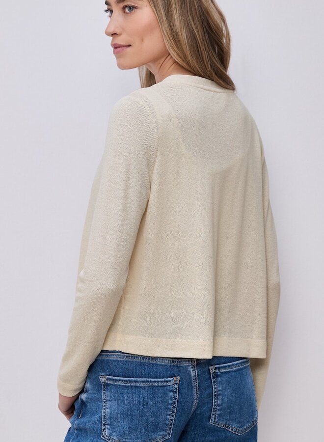 Street One Openvallend vest 324788 -  17499 Smoke Beige