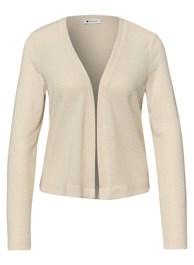 Street One Openvallend vest 324788 -  17499 Smoke Beige