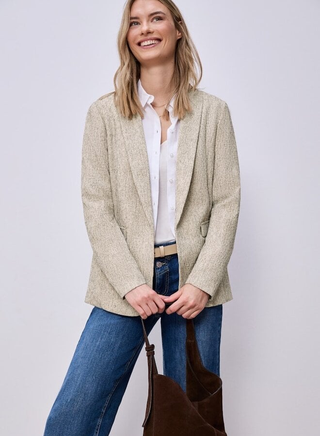 Street One Lange Blazer 212995 - 25437 Smooth Sand Beige