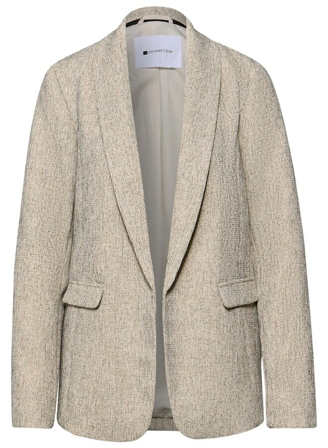Street One Lange Blazer 212995 - 25437 Smooth Sand Beige