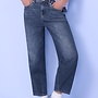Street One Barrel Jeans 380585 - 17816 Medium Blue Washed