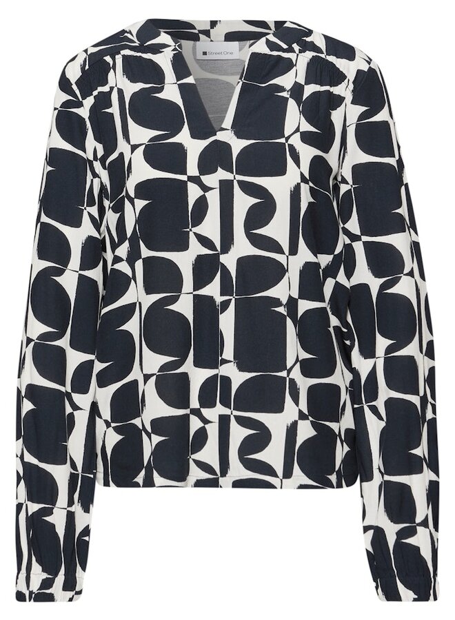 Street One Blouse 324657 - 27502 Shadowed Navy