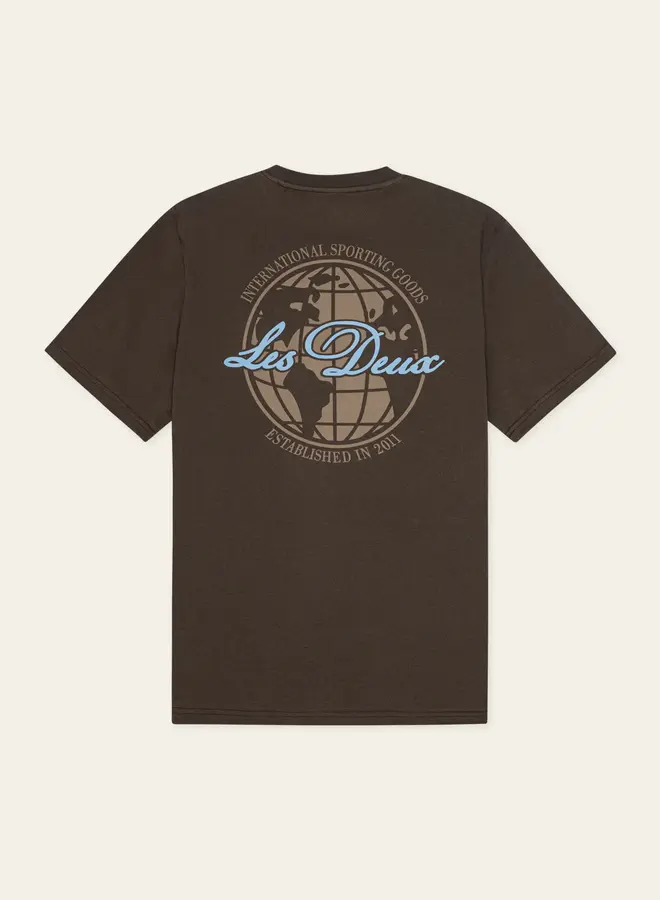 Les Deux T-Shirt Ben 1001476 - Turkish Coffee Brown