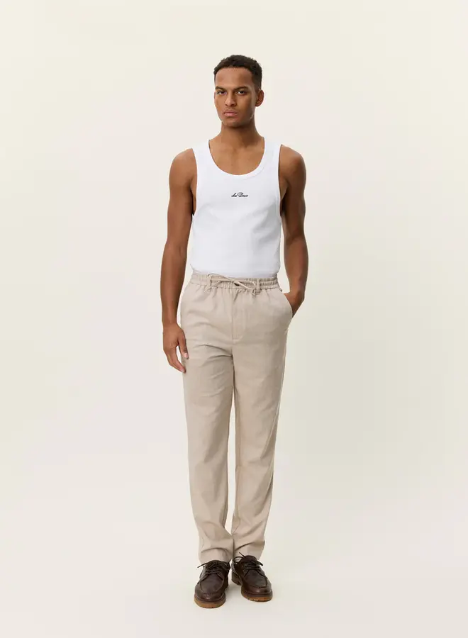 Les Deux Linnen Broek Como 1001340 - 815 Light Sand