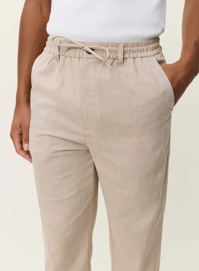 Les Deux Linnen Broek Como 1001340 - 815 Light Sand