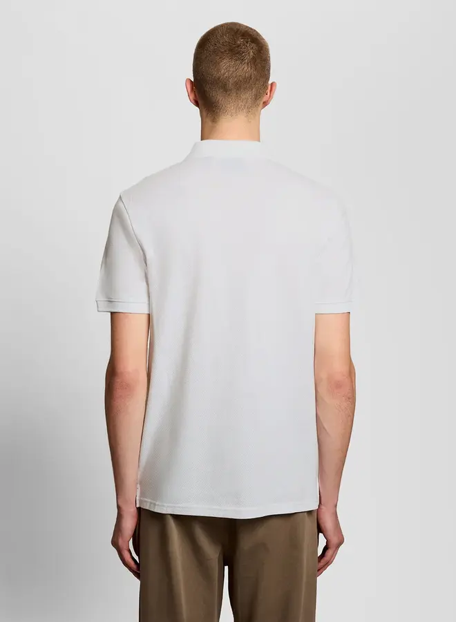 Lyle & Scott Polo Jacquard SP2400V - 626 White