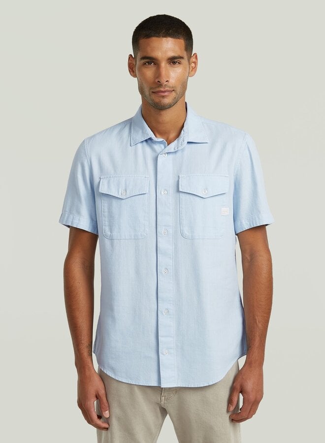 Overhemd Marine Slim D19751-D454 - H884 Lichtblauw