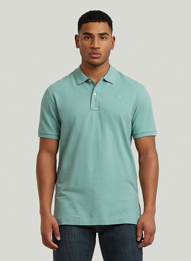 Polo Dunda Slim D11595-5864 - H868 Mineral Blue