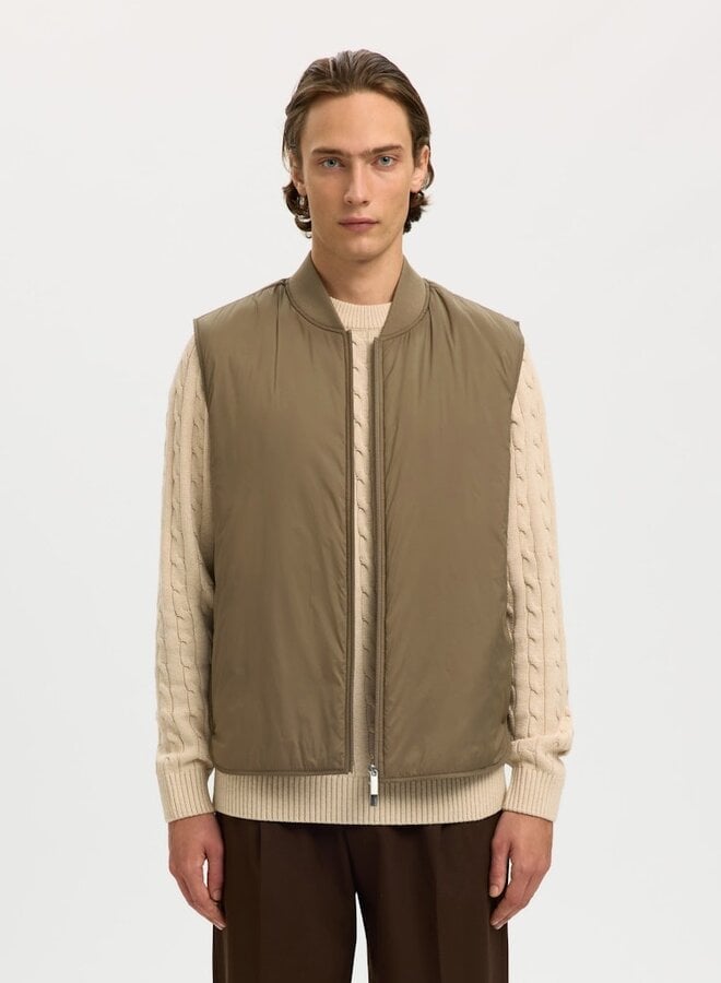 Gilet SLHTHOMAS 16097822 - Caribou