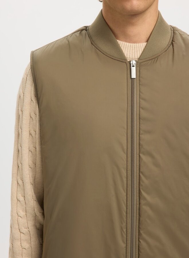 Selected Gilet SLHTHOMAS 16097822 - Caribou