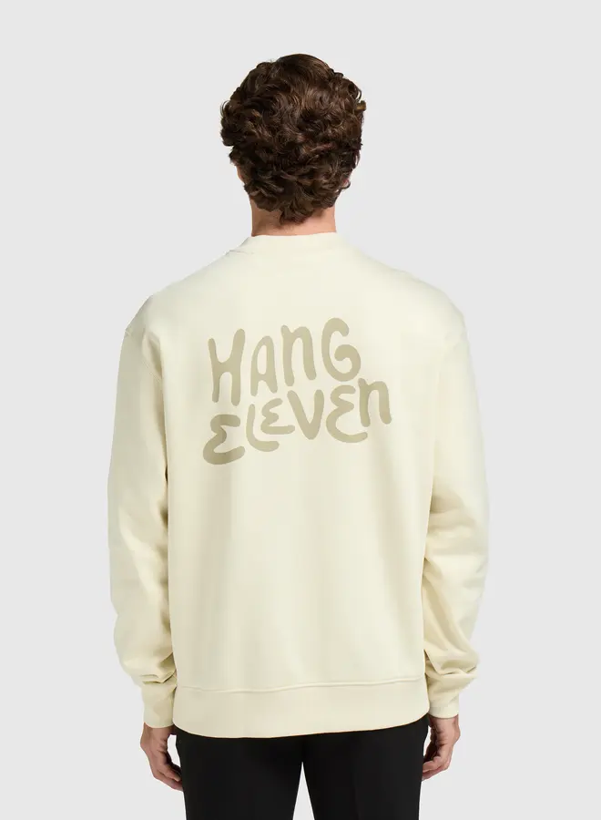 Hang Eleven Trui Brand HA11-7 - White/Sand