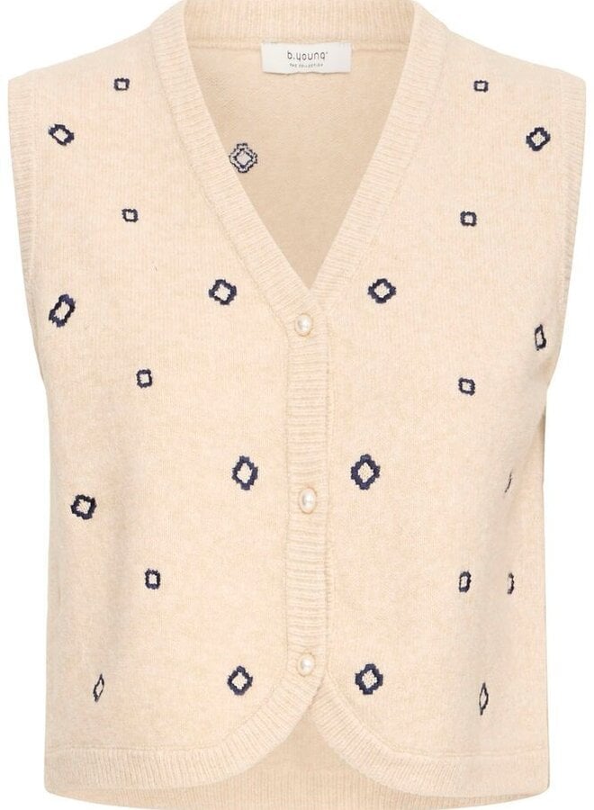 B.Young Gilet BYNADIKA 20818487 - Oyster Gray