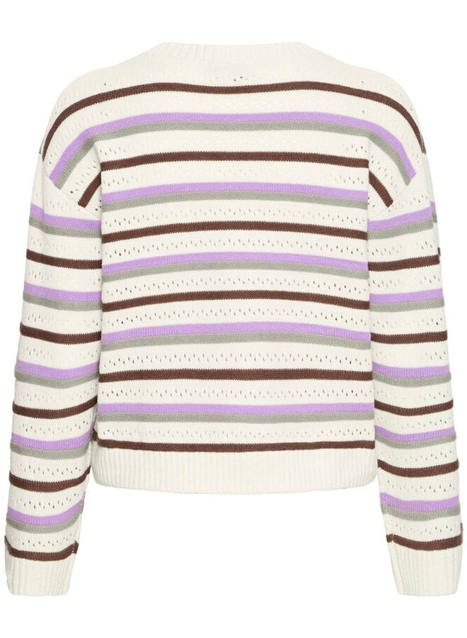 B.Young Trui BYNAJO 20818459 - Birch Multi Stripe