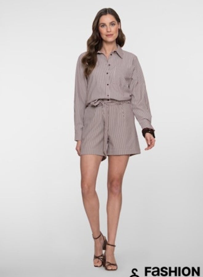 Geisha Broeken 61208-20 - 718 Ecru/Cherry