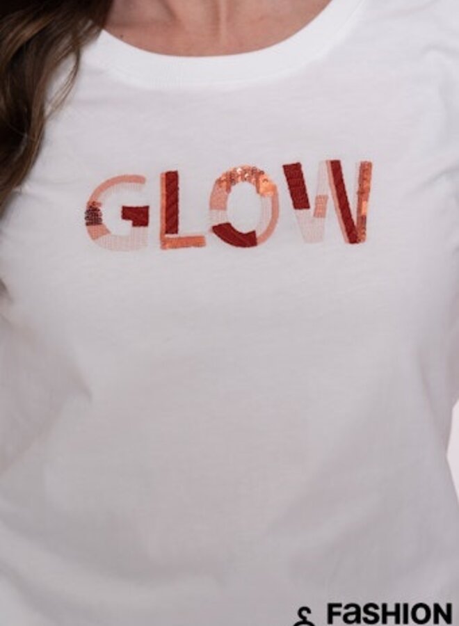 T-Shirt 62084-41 - 10 Off-White/Light Pink