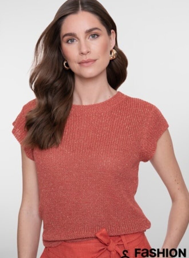 Trui 64082-70 - 743 Stone Red/Gold