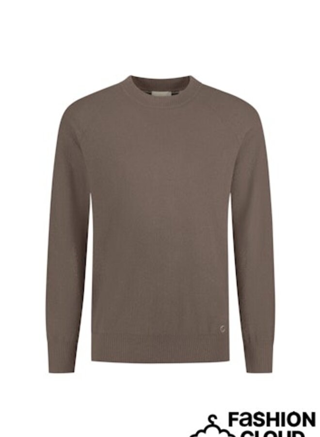 Dstrezzed DS_Owen Crew Trui 406008 - 216 Grey Brown