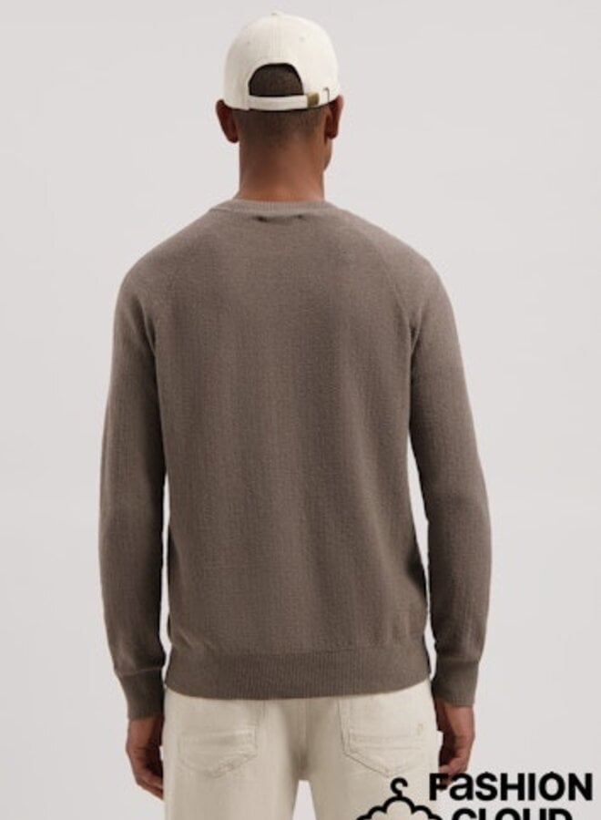 Dstrezzed DS_Owen Crew Trui 406008 - 216 Grey Brown