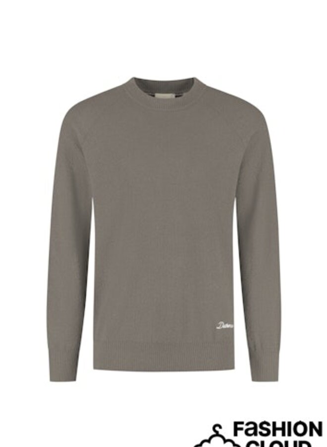 Dstrezzed DS_Owen Crew Trui 406008 - 216 Grey Brown